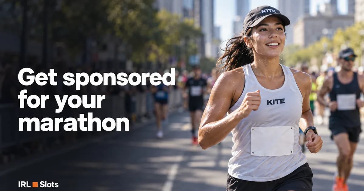 Cover illustration for How to get sponsored for your marathon (even as an amateur)